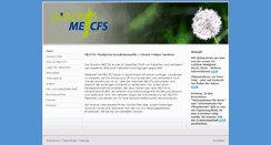 Desktop Screenshot of buendnis-mecfs.de